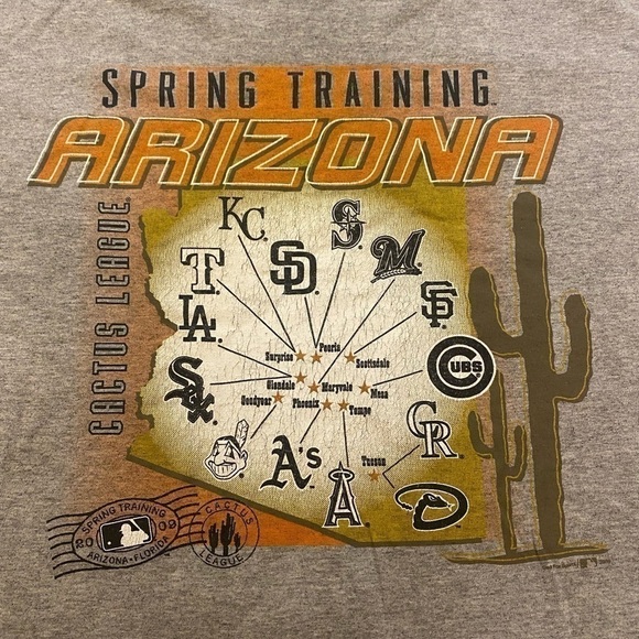 MLB 2009 Arizona Spring Training T-shirt, Large - Picture 2 of 6